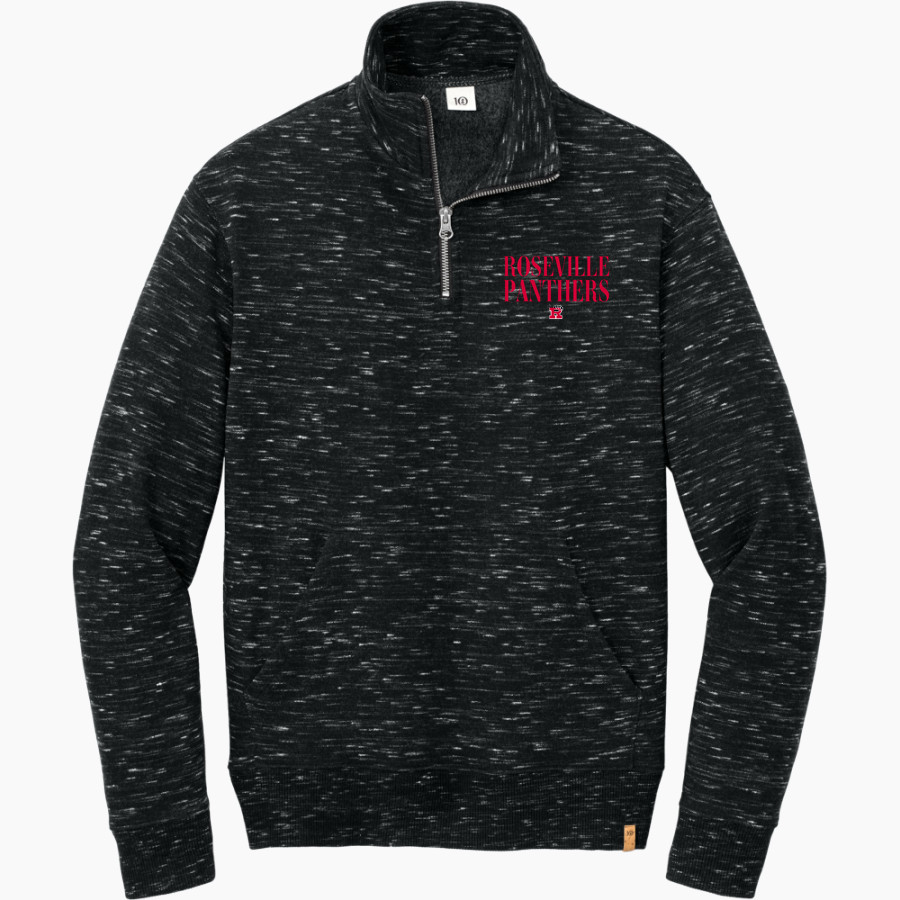 Roseville Panthers tentree Women's Space Dye 1/4-Zip Fleece Pullover