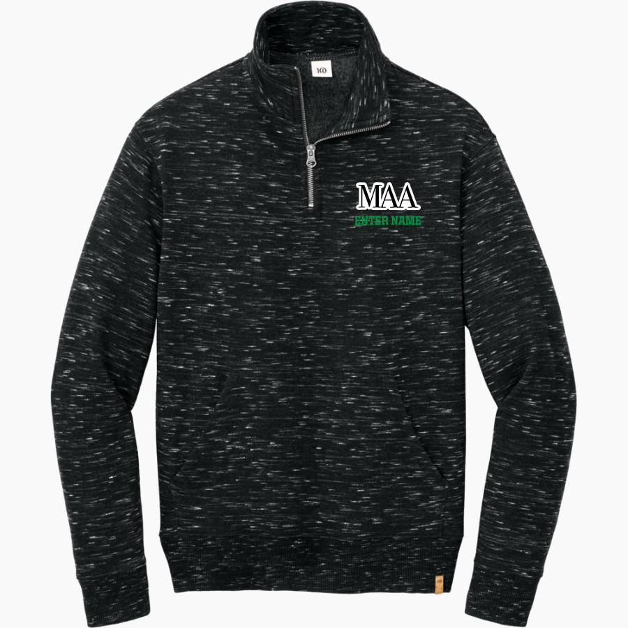 Mount Alvernia Academy Hawks tentree Women's Space Dye 1/4-Zip Fleece Pullover