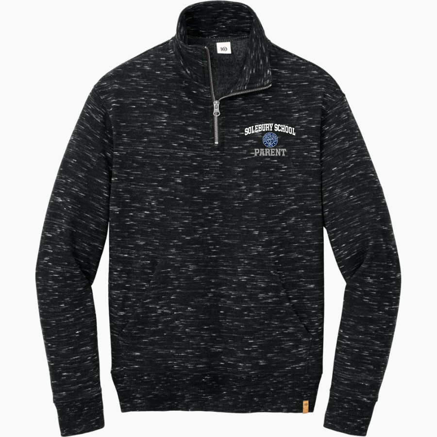 SOLEBURY SCHOOL SPIRIT STORE tentree Women's Space Dye 1/4-Zip Fleece Pullover