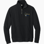 CLAWSON HIGH SCHOOL TROJANS <span class="pdp-name-mascot">CLAWSON TROJANS</span> tentree Women's Space Dye 1/4-Zip Fleece Pullover Front Thumbnail