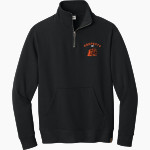 SPRINGTOWN HIGH SCHOOL PORCUPINES tentree Women's Space Dye 1/4-Zip Fleece Pullover Front Thumbnail