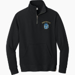 Divine Savior Academy Sharks tentree Women's Space Dye 1/4-Zip Fleece Pullover Front Thumbnail