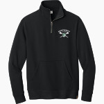 Pentucket Youth Lacrosse Pentucket <span class="pdp-name-mascot">Pentucket Youth Lacrosse</span> tentree Women's Space Dye 1/4-Zip Fleece Pullover Front Thumbnail
