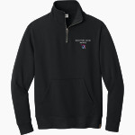 Legacy Christian Academy Saints tentree Women's Space Dye 1/4-Zip Fleece Pullover Front Thumbnail