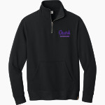 OZARK HIGH SCHOOL HILLBILLIES <span class="pdp-name-mascot">OZARK HILLBILLIES</span> tentree Women's Space Dye 1/4-Zip Fleece Pullover Front Thumbnail