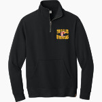 THE DALLES HIGH SCHOOL RIVERHAWKS tentree Women's Space Dye 1/4-Zip Fleece Pullover Front Thumbnail