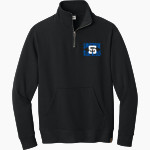 SHORTRIDGE HIGH SCHOOL BLUE DEVILS <span class="pdp-name-mascot">SHORTRIDGE BLUE DEVILS</span> tentree Women's Space Dye 1/4-Zip Fleece Pullover Front Thumbnail