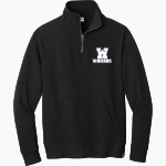 Pleasant View Christian Warriors <span class="pdp-name-mascot">Pleasant View Warriors</span> tentree Women's Space Dye 1/4-Zip Fleece Pullover Front Thumbnail