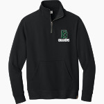 Franklin Quakers <span class="pdp-name-mascot">Franklin Quakers</span> tentree Women's Space Dye 1/4-Zip Fleece Pullover Front Thumbnail