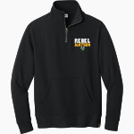 Notre Dame Academy Rebels official sideline store tentree Women's Space Dye 1/4-Zip Fleece Pullover Front Thumbnail