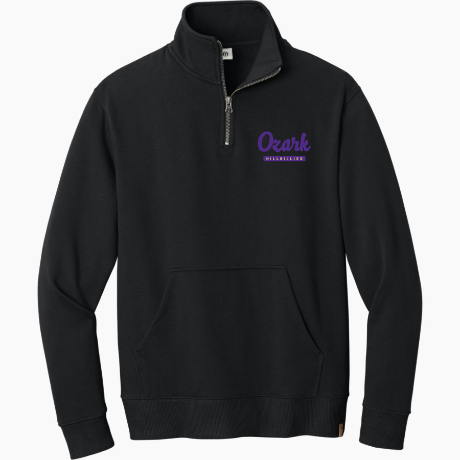 OZARK HIGH SCHOOL HILLBILLIES <span class="pdp-name-mascot">OZARK HILLBILLIES</span> tentree Women's Space Dye 1/4-Zip Fleece Pullover