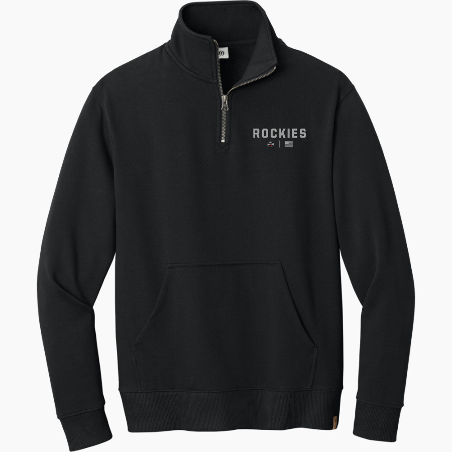 Boulder Rockies Online Store <span class="pdp-name-mascot">Boulder Rockies</span> tentree Women's Space Dye 1/4-Zip Fleece Pullover