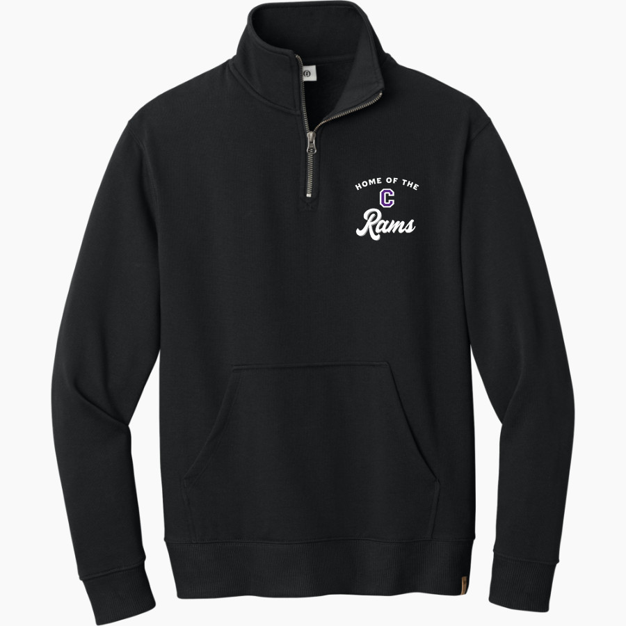 Cornell Rams tentree Women's Space Dye 1/4-Zip Fleece Pullover