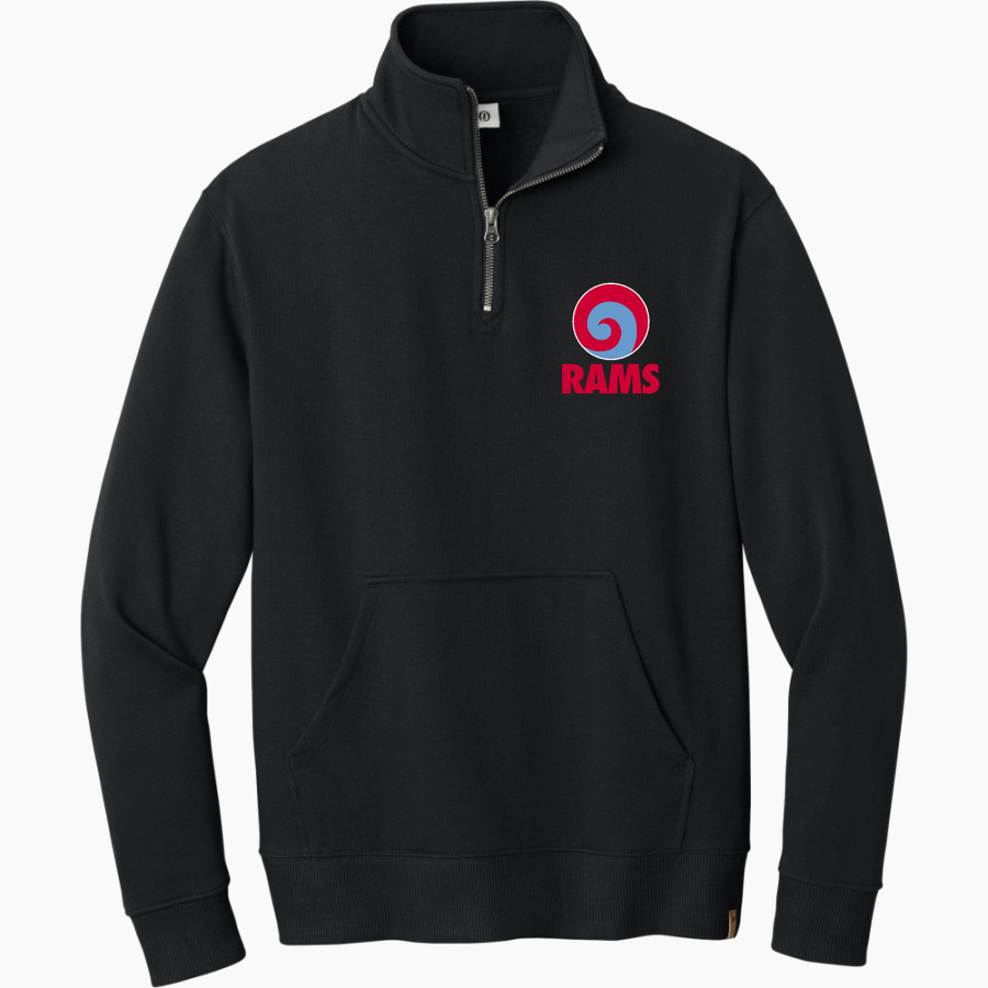 West Valley Rams Online Store <span class="pdp-name-mascot">West Valley Rams</span> tentree Women's Space Dye 1/4-Zip Fleece Pullover