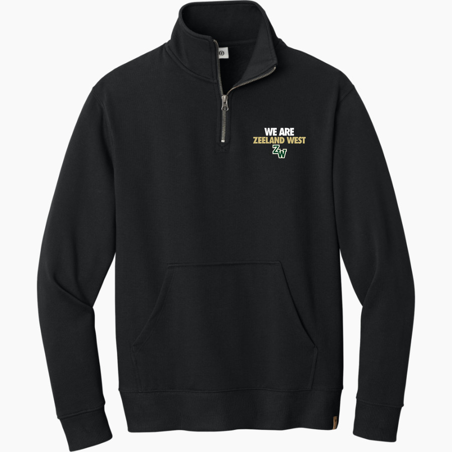 ZEELAND WEST HIGH SCHOOL Athletics <span class="pdp-name-mascot">ZEELAND WEST DUX</span> tentree Women's Space Dye 1/4-Zip Fleece Pullover