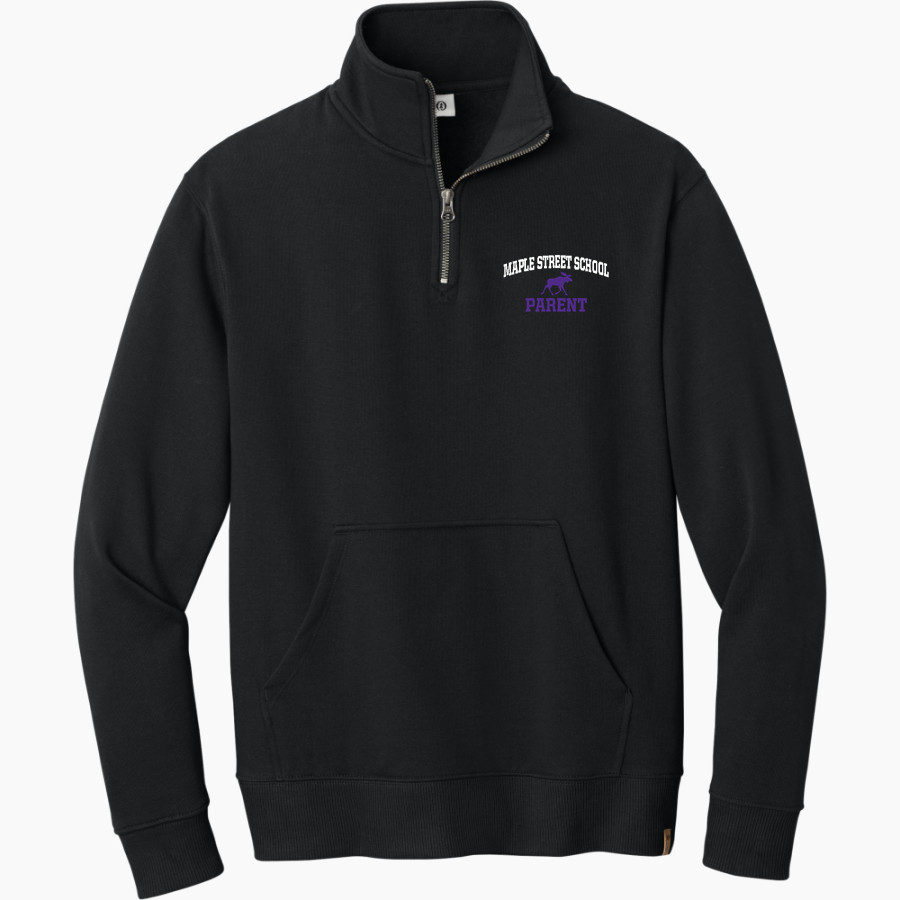 Maple Street School Moose <span class="pdp-name-mascot">Maple Street School Moose</span> tentree Women's Space Dye 1/4-Zip Fleece Pullover