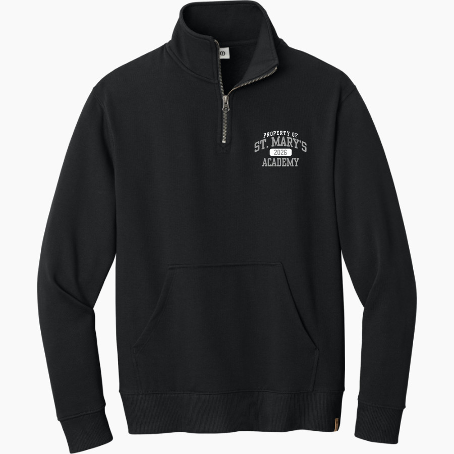 St. Mary's Academy tentree Women's Space Dye 1/4-Zip Fleece Pullover