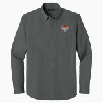 Milbridge Tigers Port Authority Long Sleeve Nailhead Easy Care Shirt Front Thumbnail
