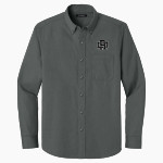 River Edge Little League Port Authority Long Sleeve Nailhead Easy Care Shirt Front Thumbnail