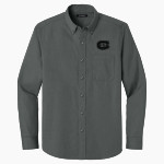 St. Cloud State University The Official Online Store <span class="pdp-name-mascot">St. Cloud State Huskies</span> Port Authority Long Sleeve Nailhead Easy Care Shirt Front Thumbnail