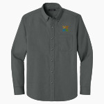 Inly School Port Authority Long Sleeve Nailhead Easy Care Shirt Front Thumbnail