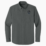 Westerly Bulldogs <span class="pdp-name-mascot">Westerly Bulldogs</span> Port Authority Long Sleeve Nailhead Easy Care Shirt Front Thumbnail