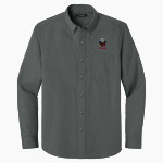 Oswalt Eagles Port Authority Long Sleeve Nailhead Easy Care Shirt Front Thumbnail