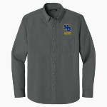 North Brunswick Raiders <span class="pdp-name-mascot">North Brunswick Raiders</span> Port Authority Long Sleeve Nailhead Easy Care Shirt Front Thumbnail