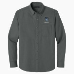 Wheatland-Chili Wildcats Port Authority Long Sleeve Nailhead Easy Care Shirt Front Thumbnail