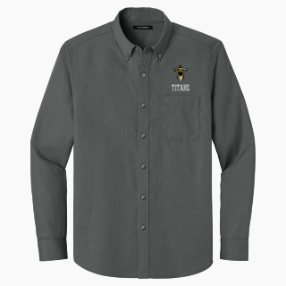 Port Authority Long Sleeve Nailhead Easy Care Shirt