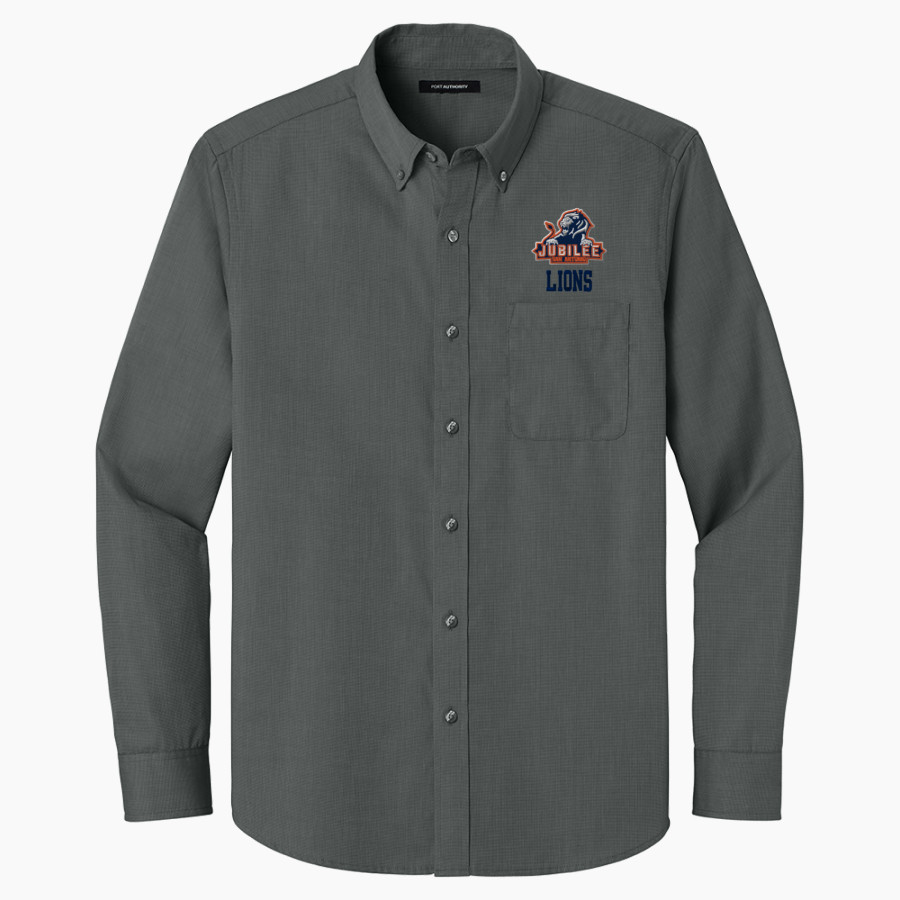 Jubilee San Antonio Lions <span class="pdp-name-mascot">Jubilee San Antonio Lions</span> Port Authority Long Sleeve Nailhead Easy Care Shirt