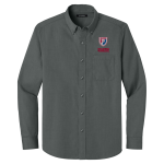 Plainfield Quakers <span class="pdp-name-mascot">Plainfield Quakers</span> Port Authority Long Sleeve Nailhead Easy Care Shirt Front Thumbnail