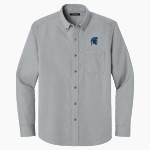 CENTENNIAL HIGH SCHOOL SPARTANS <span class="pdp-name-mascot">CENTENNIAL SPARTANS</span> Port Authority Long Sleeve Nailhead Easy Care Shirt Front Thumbnail