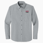 Chaffee Red Devils <span class="pdp-name-mascot">Chaffee Schools Red Devils</span> Port Authority Long Sleeve Nailhead Easy Care Shirt Front Thumbnail