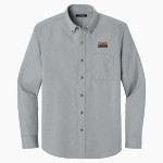 Sycamore Longhorns <span class="pdp-name-mascot">Sycamore Elementary School Longhorns</span> Port Authority Long Sleeve Nailhead Easy Care Shirt Front Thumbnail