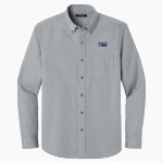 Moanalua Na Menehune Port Authority Long Sleeve Nailhead Easy Care Shirt Front Thumbnail