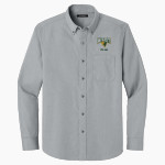 BENTON CENTRAL HIGH SCHOOL BISON <span class="pdp-name-mascot">BENTON BISON</span> Port Authority Long Sleeve Nailhead Easy Care Shirt Front Thumbnail