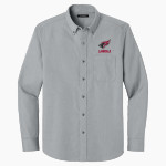 LAWNDALE HIGH SCHOOL CARDINALS <span class="pdp-name-mascot">LAWNDALE CARDINALS</span> Port Authority Long Sleeve Nailhead Easy Care Shirt Front Thumbnail