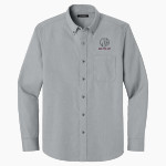 GEORGE STEVENS ACADEMY EAGLES <span class="pdp-name-mascot">GEORGE STEVENS ACADEMY EAGLES</span> Port Authority Long Sleeve Nailhead Easy Care Shirt Front Thumbnail