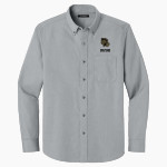 WATERBURY CAREER ACADEMY Spartans <span class="pdp-name-mascot">Waterbury Spartans</span> Port Authority Long Sleeve Nailhead Easy Care Shirt Front Thumbnail