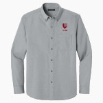 Baylor School Red Raiders <span class="pdp-name-mascot">Baylor School Red Raiders</span> Port Authority Long Sleeve Nailhead Easy Care Shirt Front Thumbnail