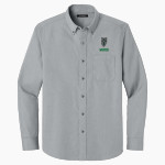 West Lutheran Warriors <span class="pdp-name-mascot">West Lutheran Warriors</span> Port Authority Long Sleeve Nailhead Easy Care Shirt Front Thumbnail
