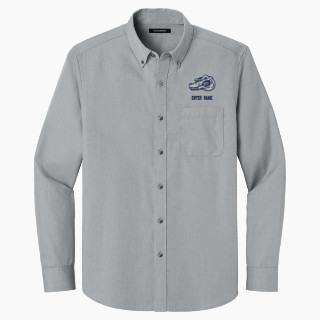 Port Authority Long Sleeve Nailhead Easy Care Shirt