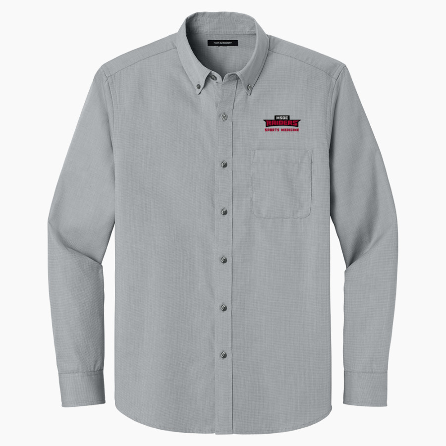 Milwaukee School of Engineering <span class="pdp-name-mascot">MSOE Raiders</span> Port Authority Long Sleeve Nailhead Easy Care Shirt