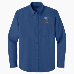 Northwest University Eagles Online Store <span class="pdp-name-mascot">Northwest Eagles</span> Port Authority Long Sleeve Nailhead Easy Care Shirt Front Thumbnail