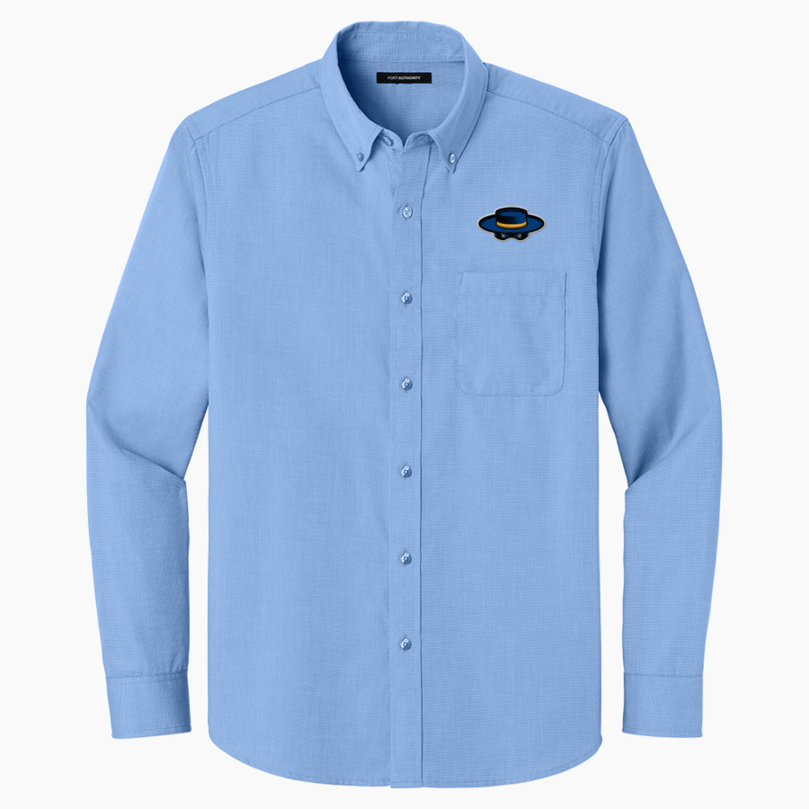 EL CAPITAN HIGH SCHOOL GAUCHOS <span class="pdp-name-mascot">EL CAPITAN GAUCHOS</span> Port Authority Long Sleeve Nailhead Easy Care Shirt