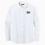 Indiana University of Pennsylvania <span class="pdp-name-mascot">Indiana University Of PA Hawks</span> Port Authority Long Sleeve Nailhead Easy Care Shirt Front Thumbnail