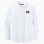 Panther Locker Spirit Wear Store <span class="pdp-name-mascot">THE MASTERS PANTHERS</span> Port Authority Long Sleeve Nailhead Easy Care Shirt Front Thumbnail