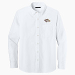 MEADOWBROOK ACADEMY MUSTANGS Port Authority Long Sleeve Nailhead Easy Care Shirt Front Thumbnail