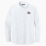BETH HAVEN CHRISTIAN School Online Apparel Store <span class="pdp-name-mascot">BETH HAVEN CHRISTIAN BEARCATS</span> Port Authority Long Sleeve Nailhead Easy Care Shirt Front Thumbnail